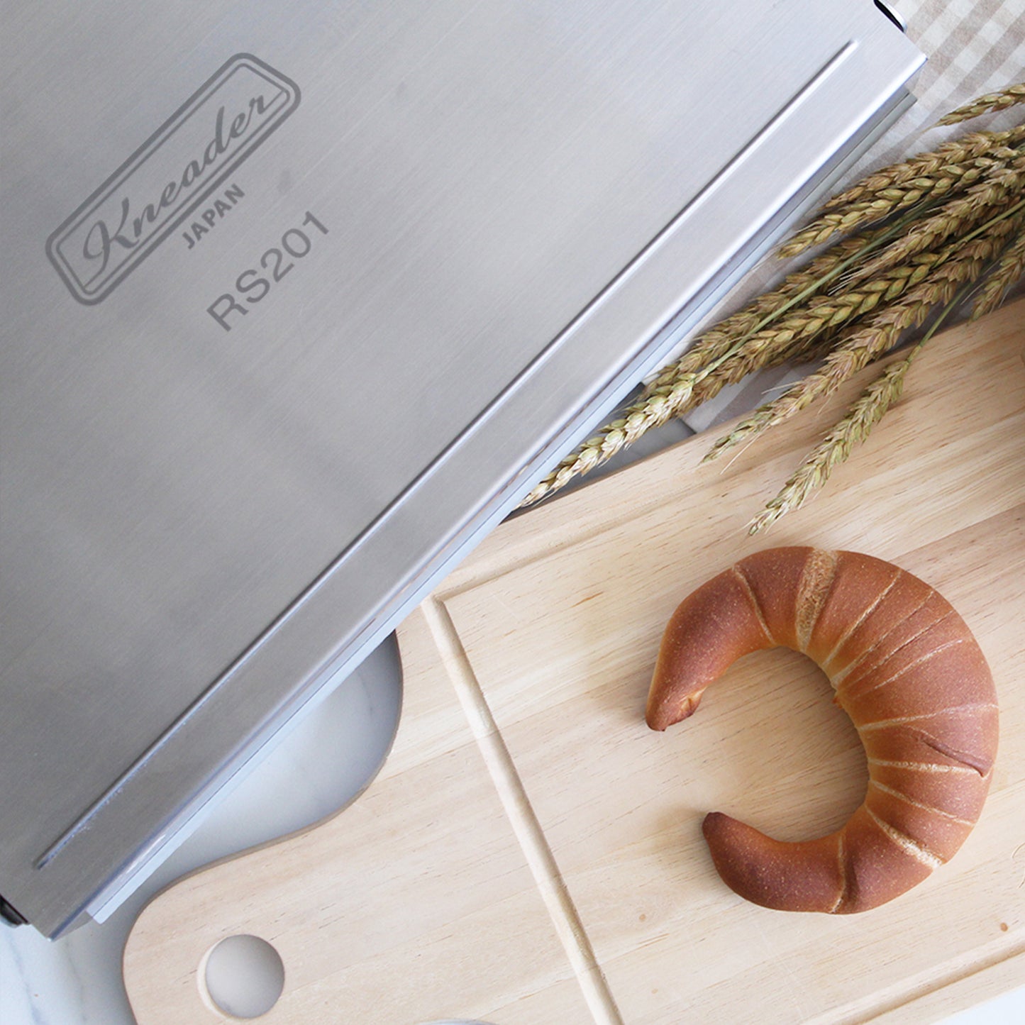 Laminadora de masa RS201 con tablero para laminadora