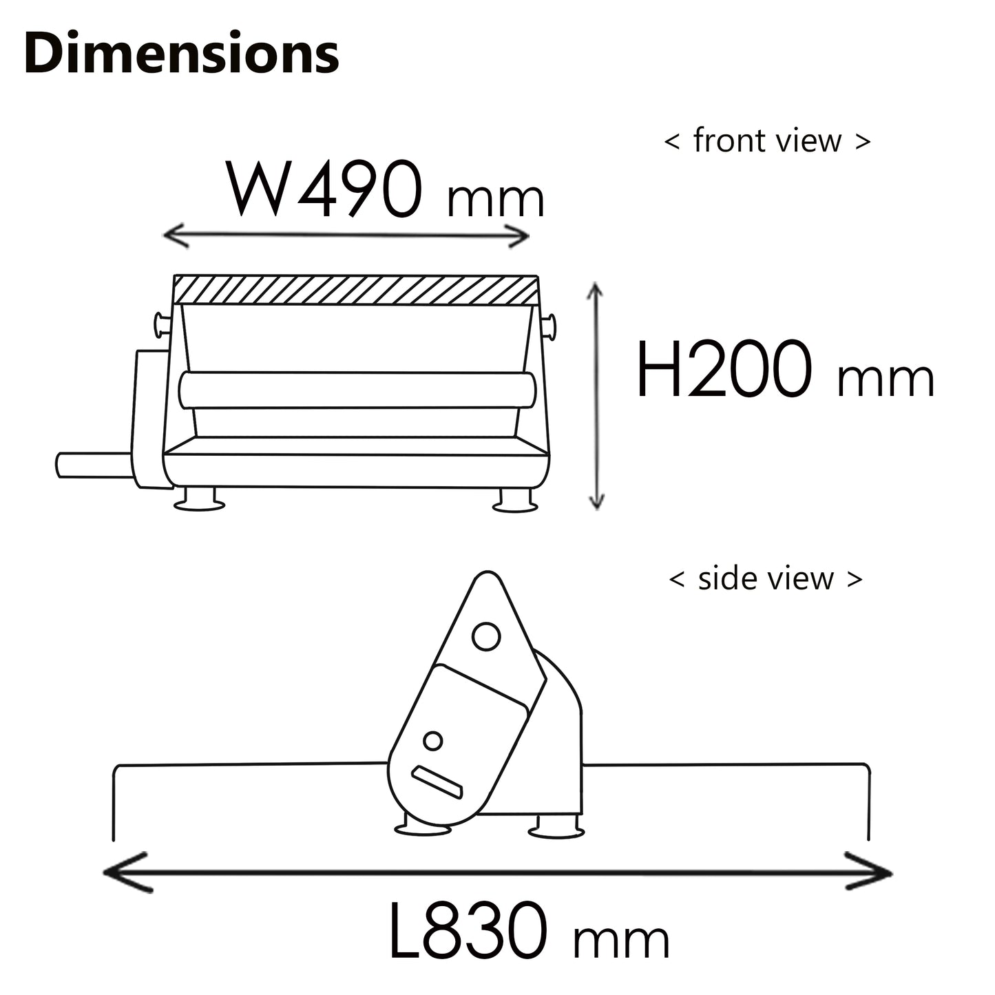 Laminoir à pâte RS101